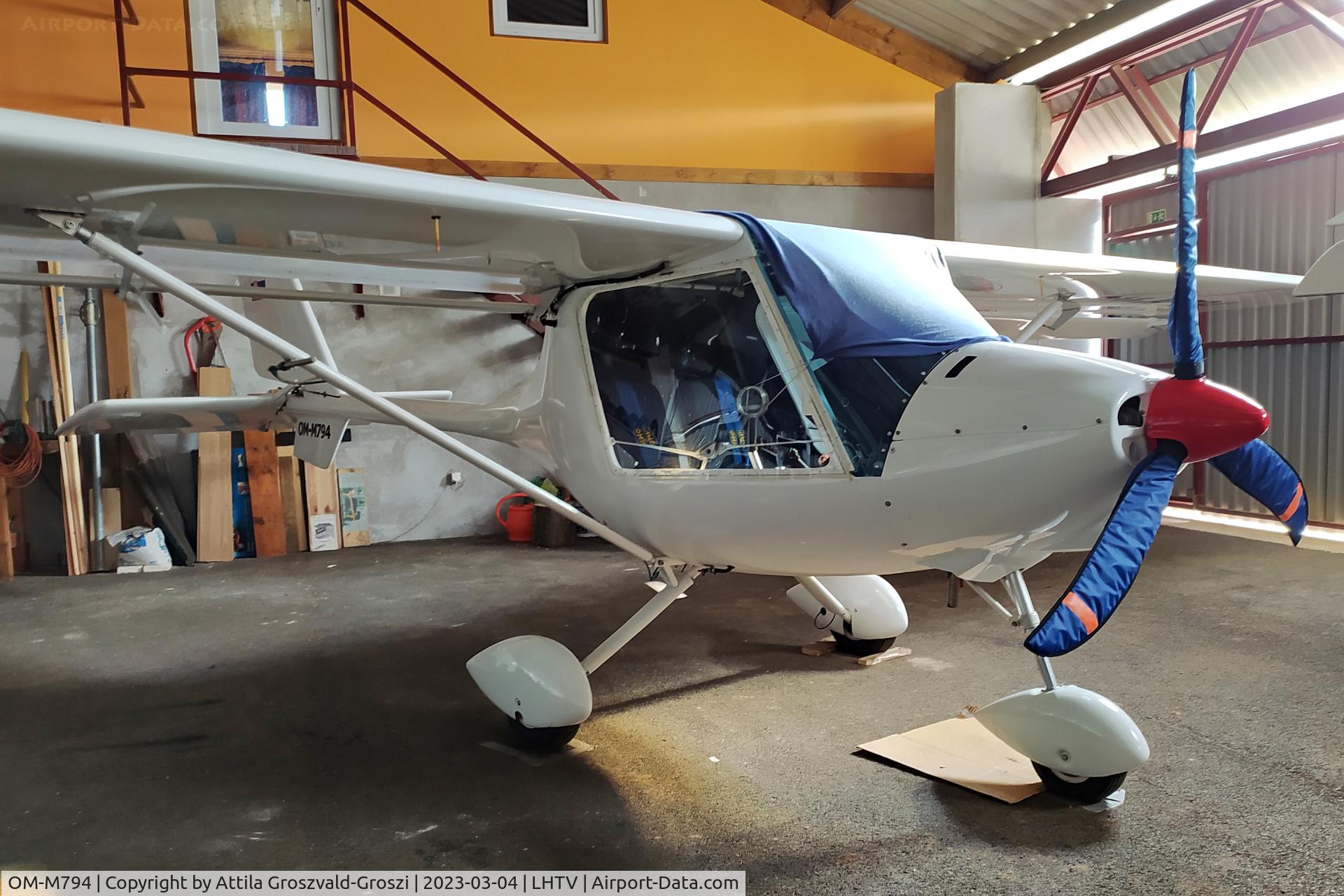 OM-M794, Fly Synthesis Storch CL C/N 377A433, LHTV - Tótvázsony-Kövesgyürpuszta Airfield, Hungary