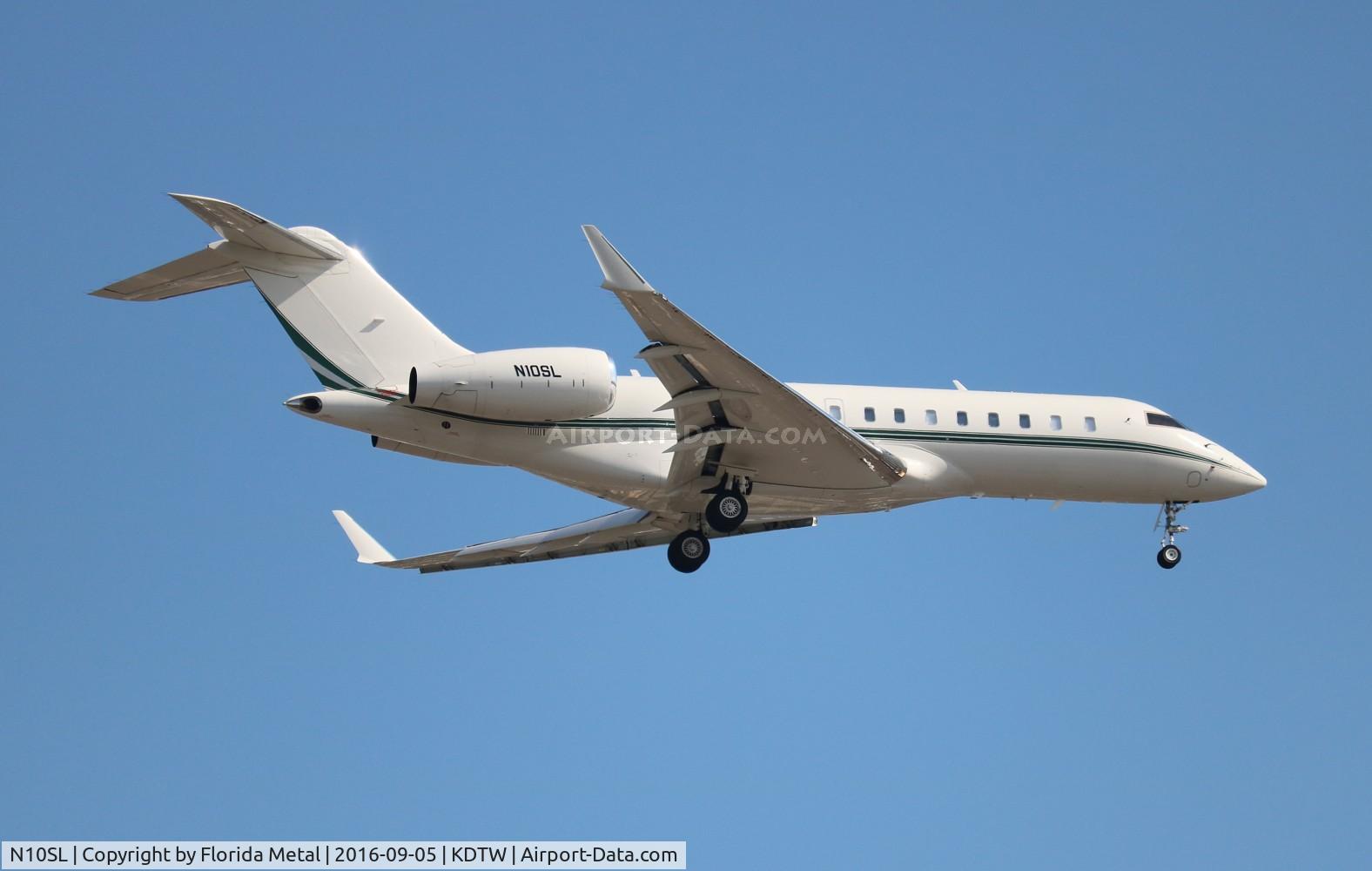 N10SL, 2006 Bombardier BD-700-1A11 Global 5000 C/N 9221, Global 5000 zx