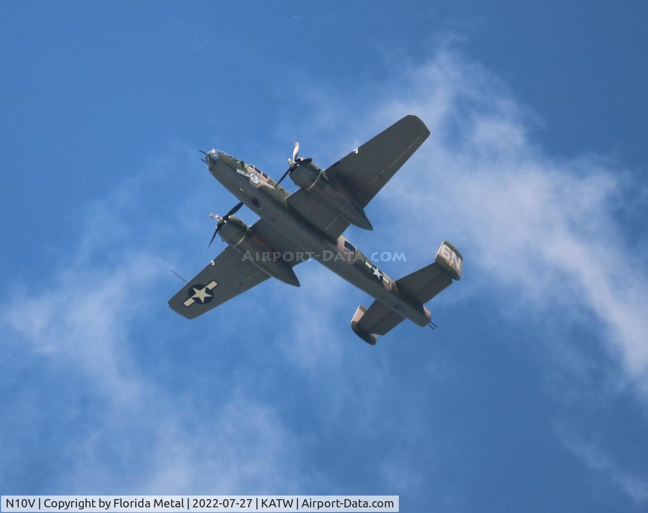 N10V, 1943 North American B-25H Mitchell C/N 98-21433, Berlin Express B-25 zx