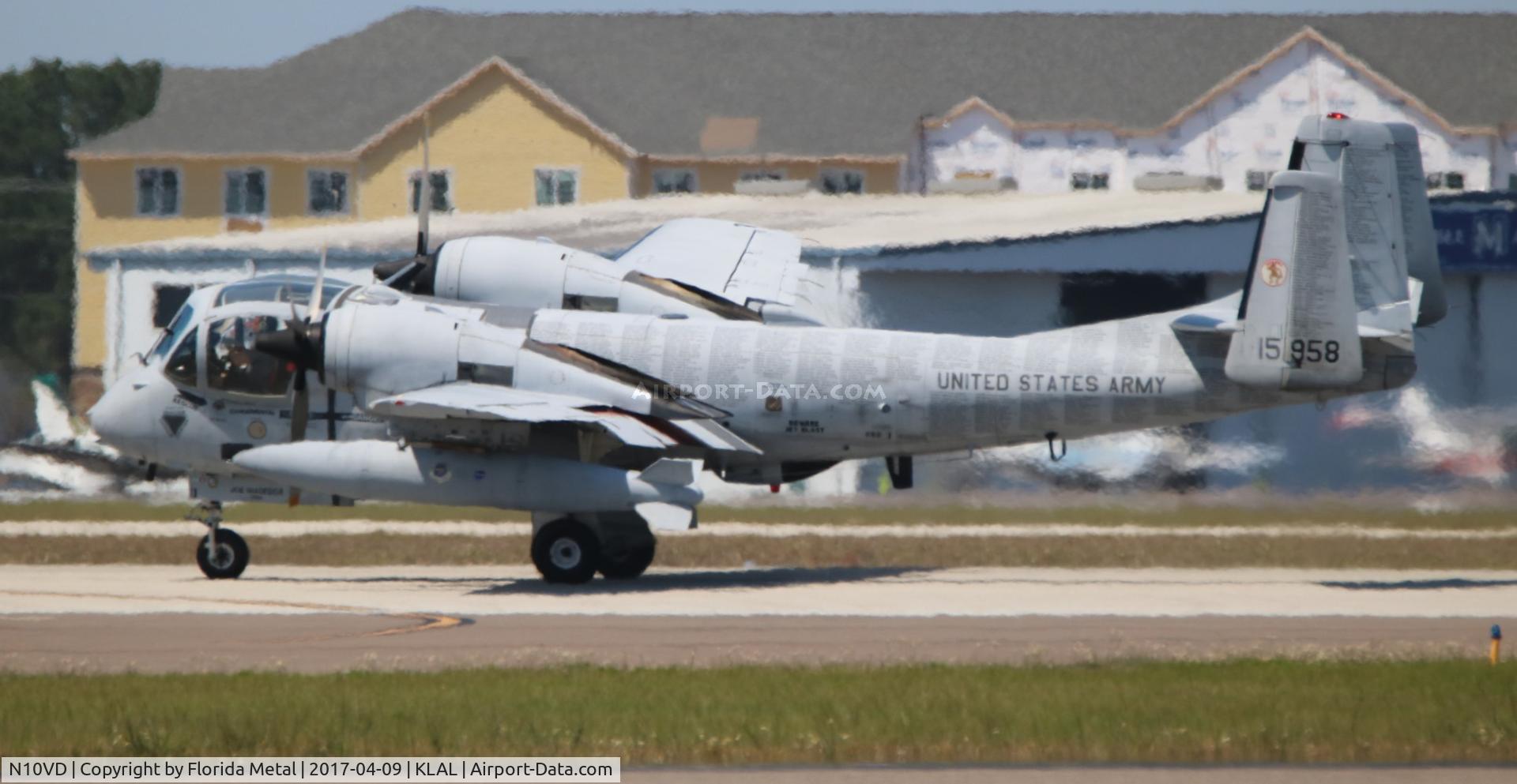 N10VD, 1968 Grumman OV-1D Mohawk C/N 162C, OV-1 zx