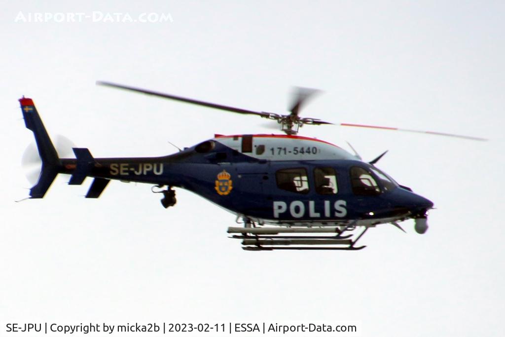 SE-JPU, 2014 Bell 429 GlobalRanger C/N 57204, In flight