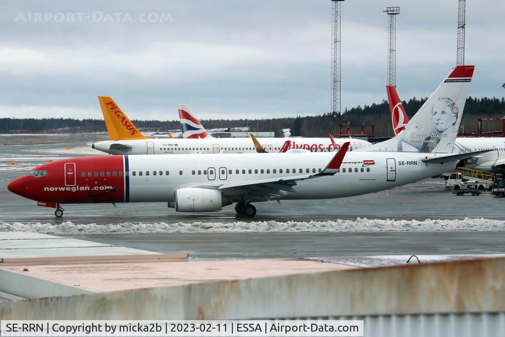 SE-RRN, 2011 Boeing 737-8JP C/N 39006, Taxiing