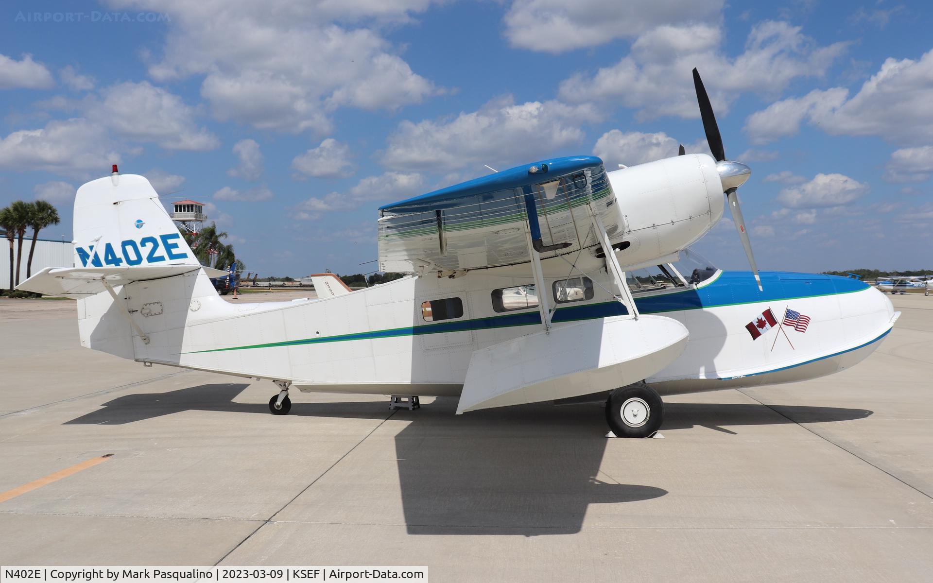 N402E, 1946 Grumman G-44A Widgeon C/N 1444, Grumman G-44A
