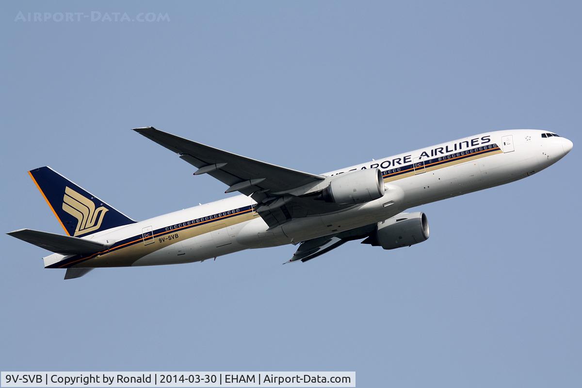 9V-SVB, 2001 Boeing 777-212/ER C/N 28525, at spl