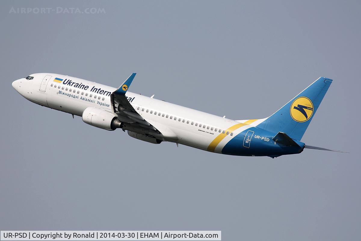 UR-PSD, 2010 Boeing 737-8HX C/N 29686, at spl
