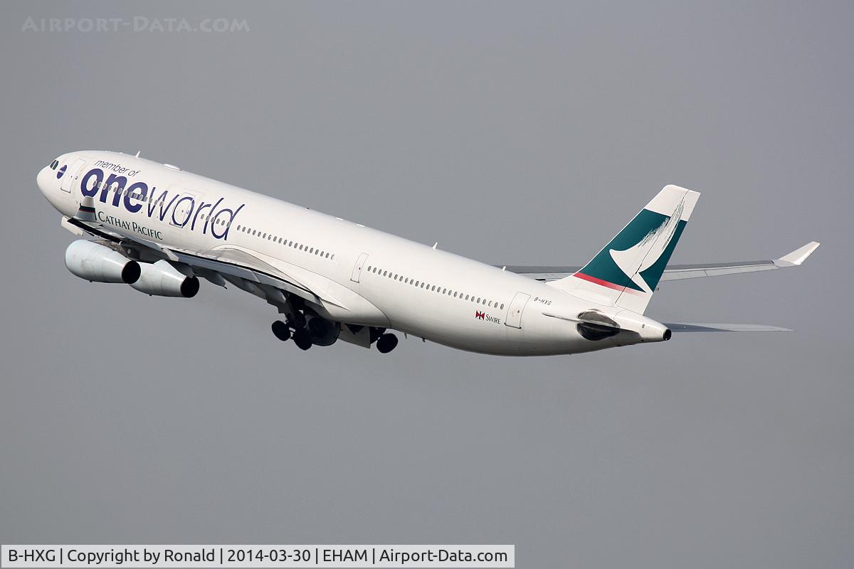 B-HXG, 1998 Airbus A340-313 C/N 208, at spl
