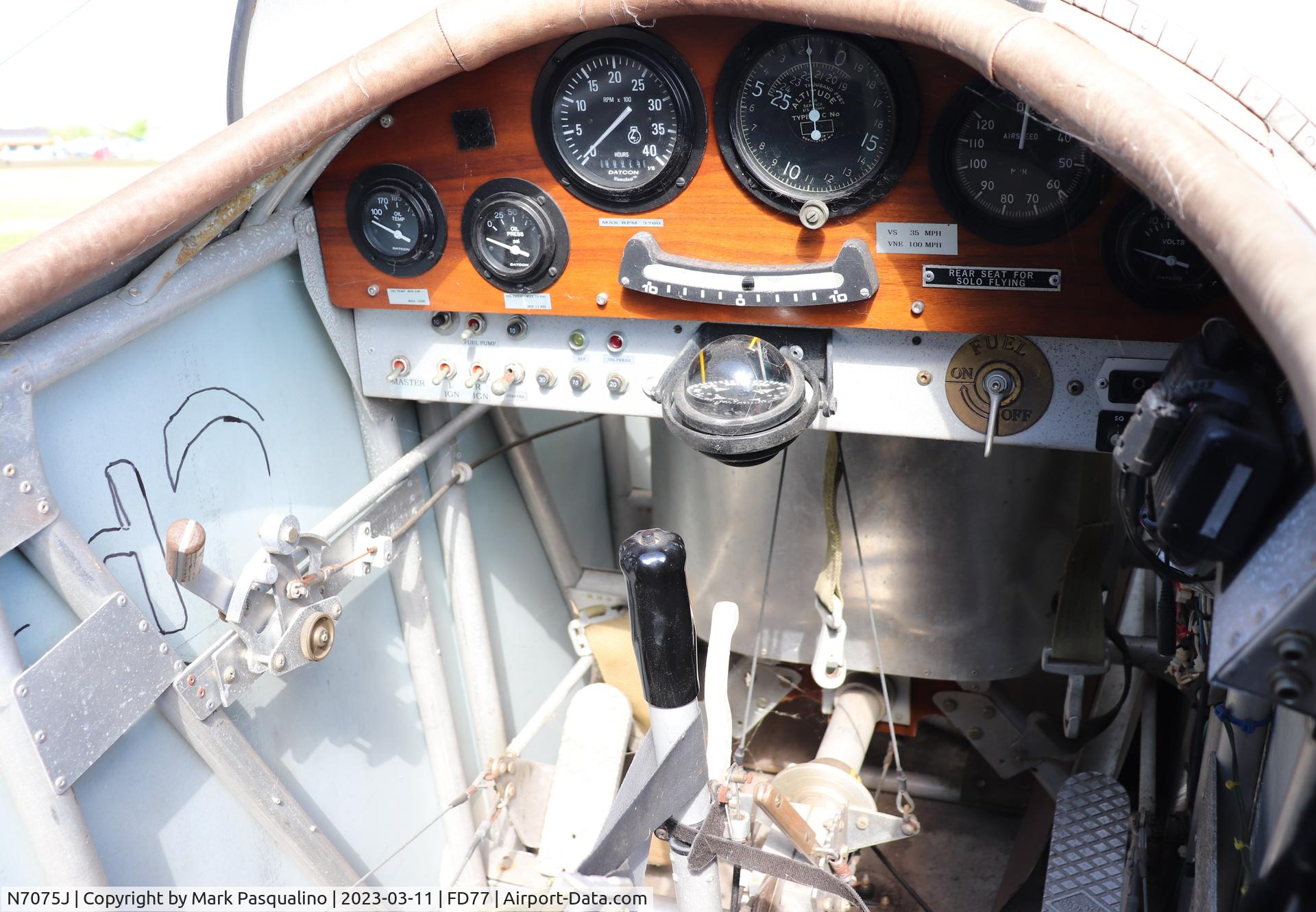 N7075J, 1993 Nieuport 12 Replica C/N 00020, Nieuport 12 Replica