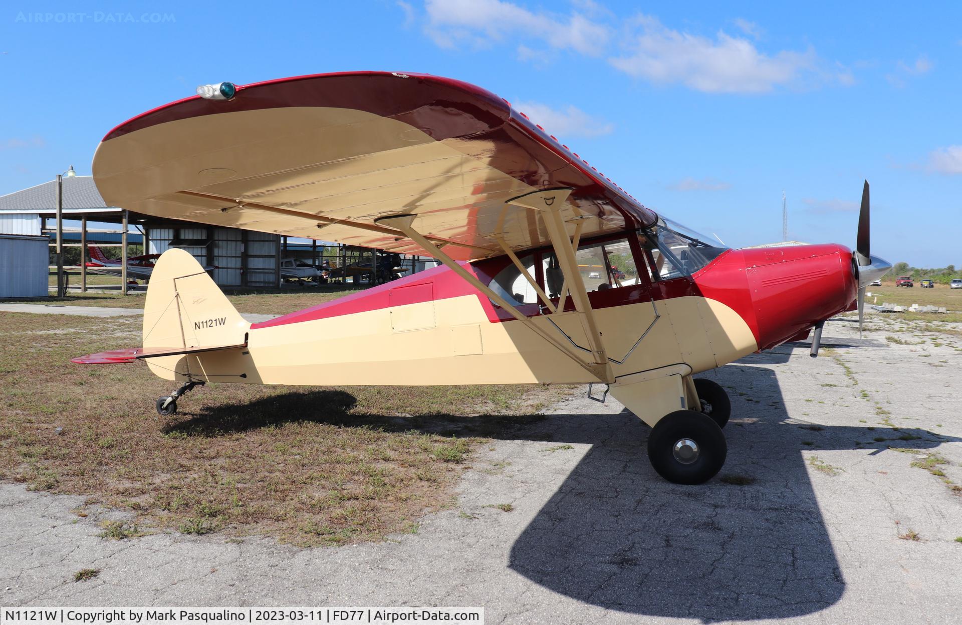 N1121W, 1947 Piper PA-12 Super Cruiser C/N 12-2429, Piper PA-12