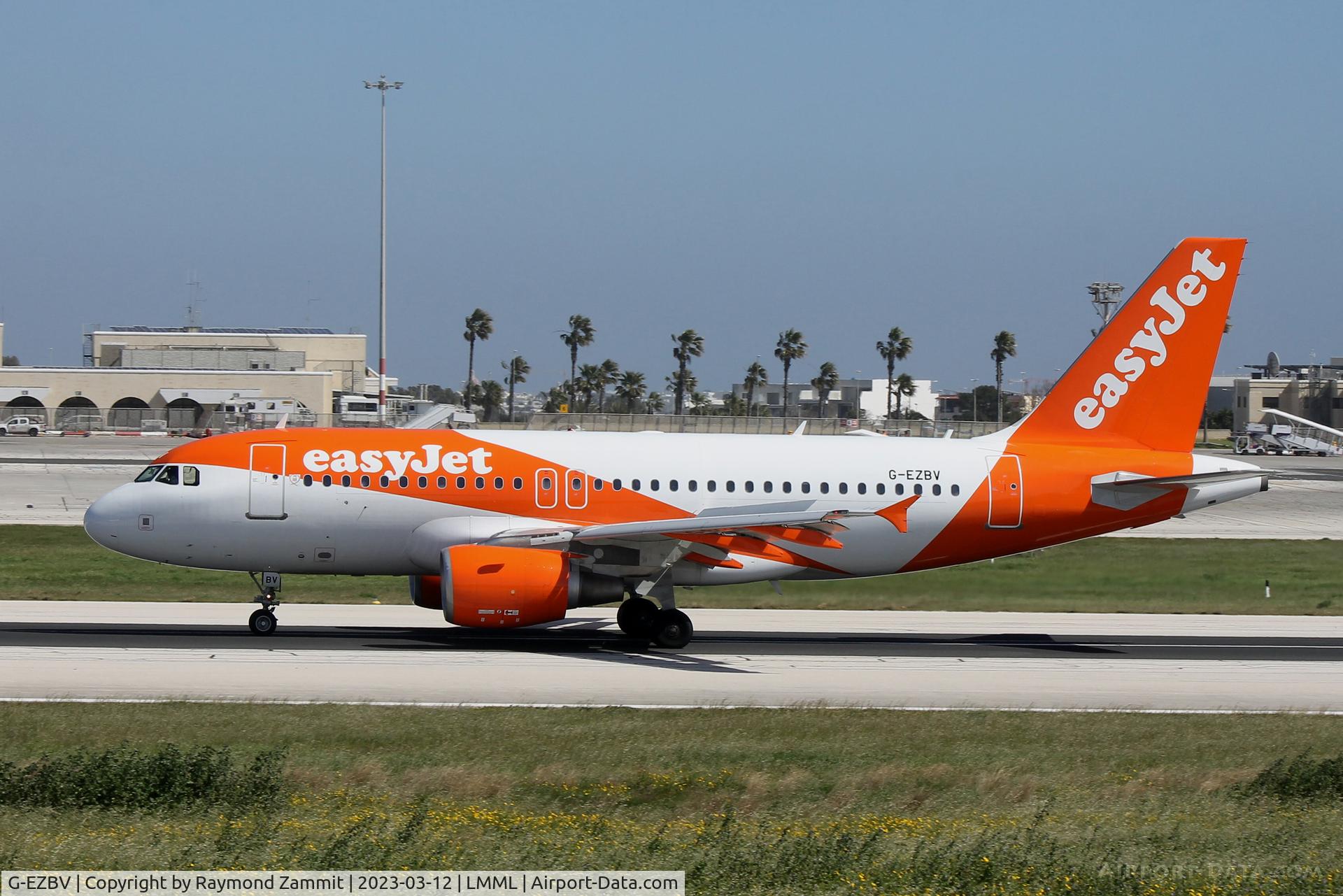 G-EZBV, 2007 Airbus A319-111 C/N 3122, A319 G-EZBV Easyjet