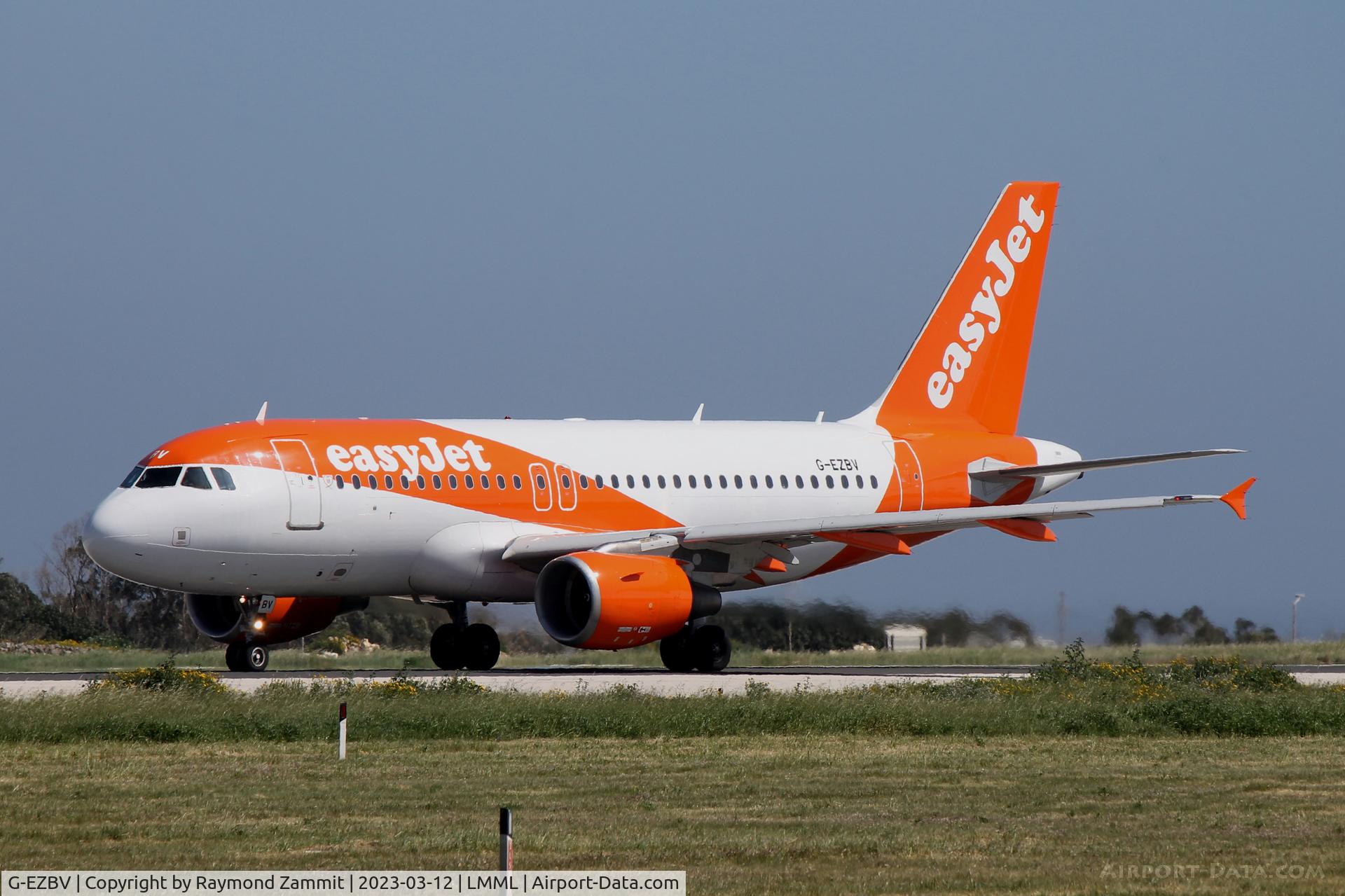 G-EZBV, 2007 Airbus A319-111 C/N 3122, A319 G-EZBV Easyjet