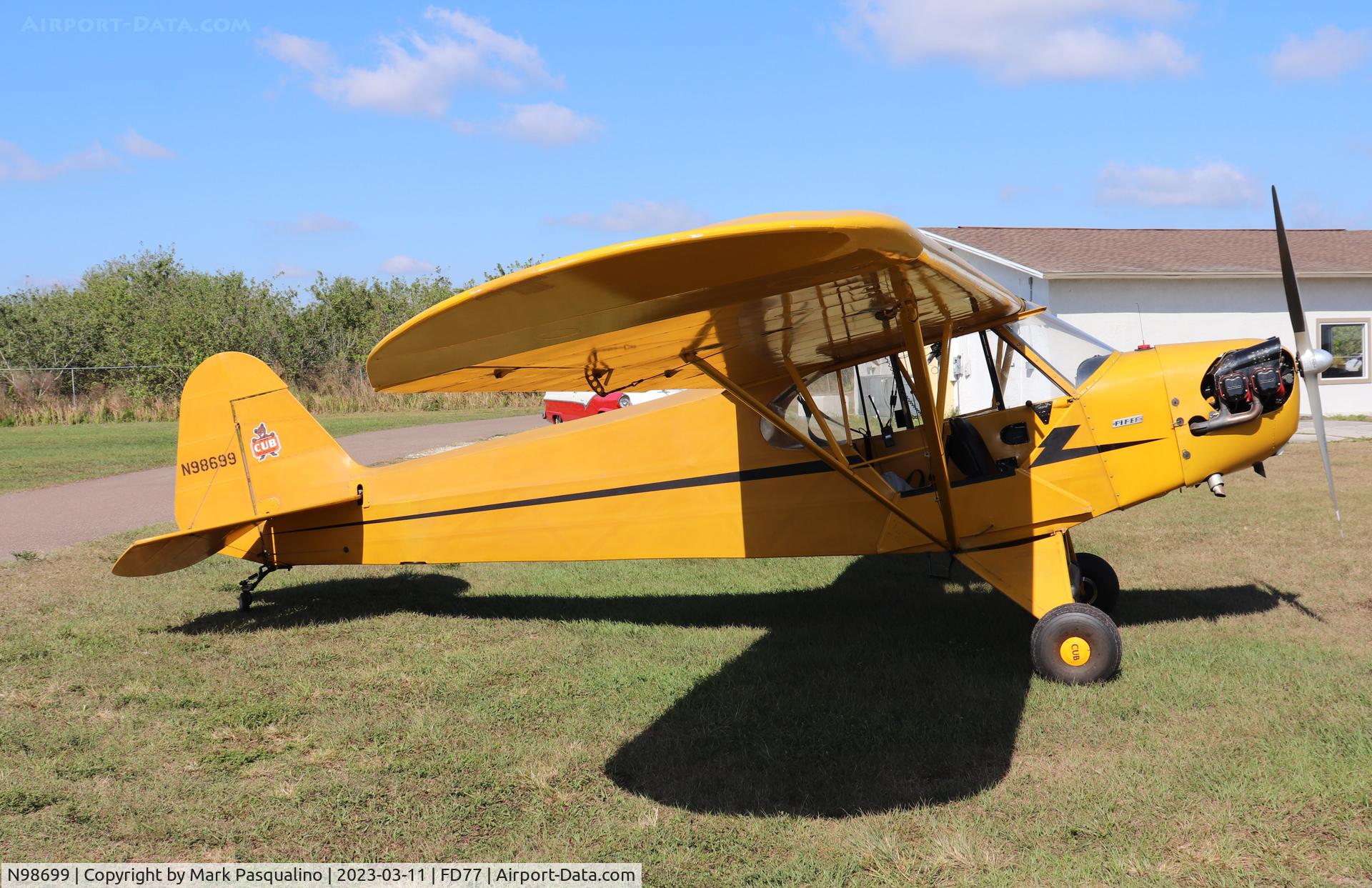 N98699, 1946 Piper J3C-65 Cub C/N 18929, Piper J3C-65