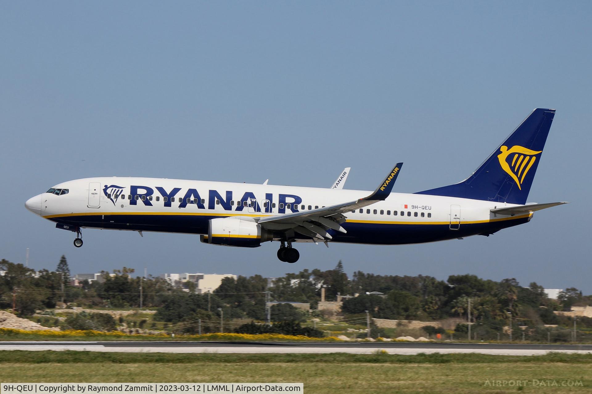 9H-QEU, 2008 Boeing 737-8AS C/N 36569, B737-800 9H-QEU Malta Air