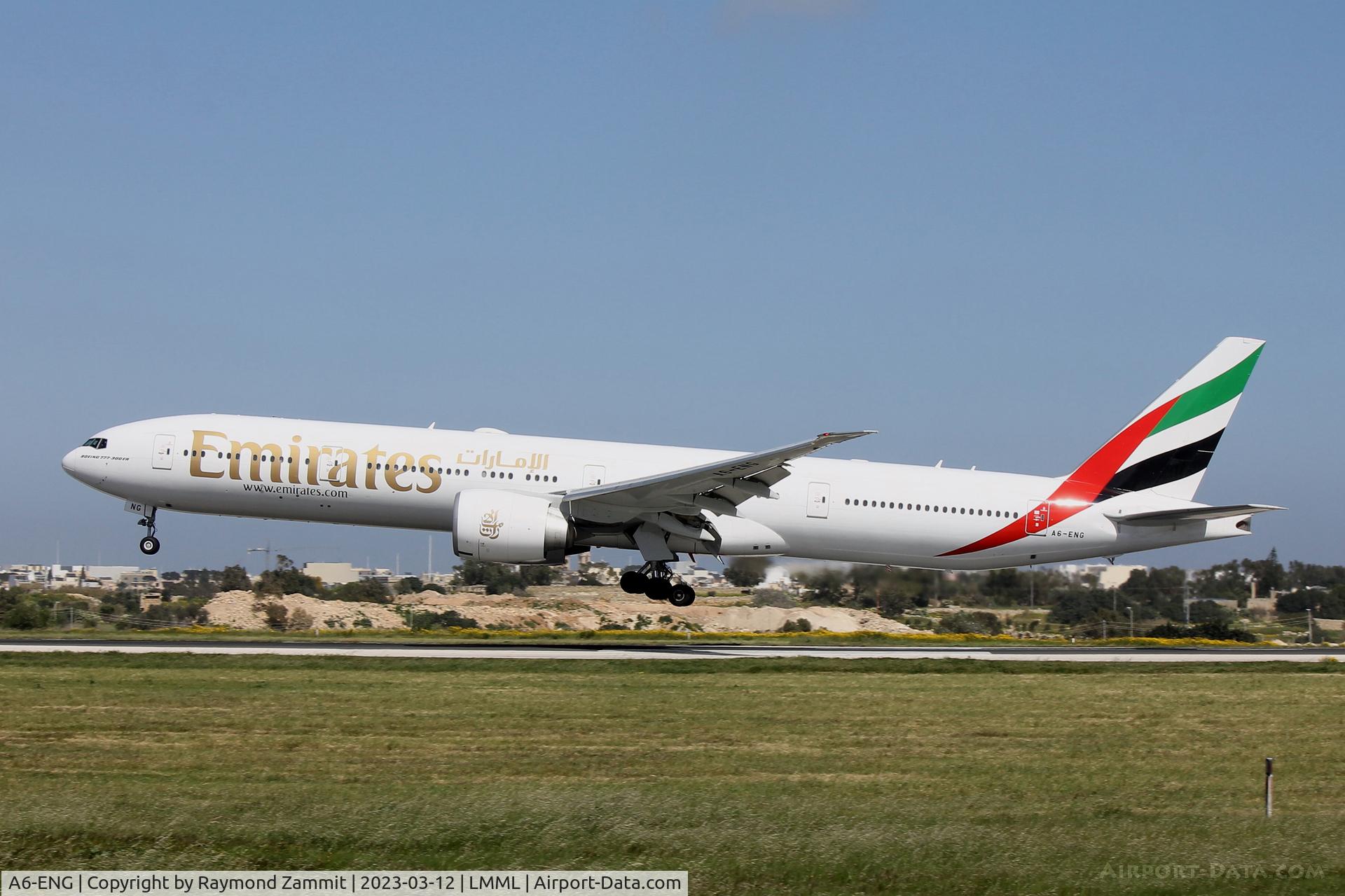 A6-ENG, 2012 Boeing 777-31H/ER C/N 35604, B777 A6-ENG Emirates Airlines
