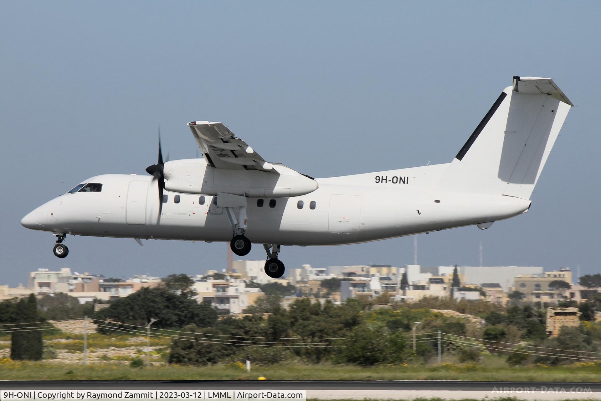 9H-ONI, De Havilland Canada DHC-8-102 Dash 8 Dash 8 C/N 9H-ONI, De Havilland Canada DHC-8 Dash-8 9H-ONI Air CM Global