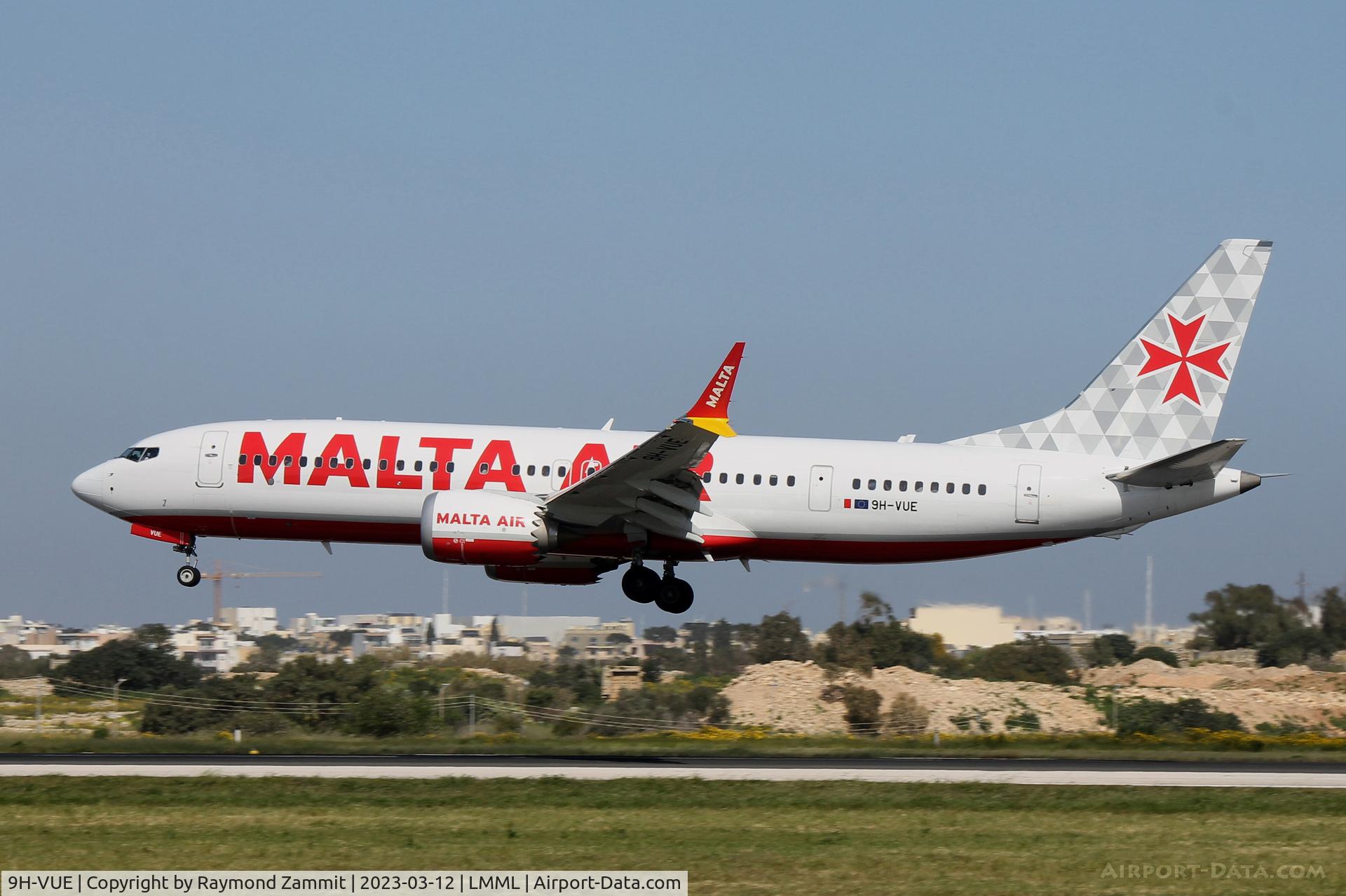 9H-VUE, 2021 Boeing 737-8-200 MAX C/N 65876, B737-800 9H-VUE Malta Air
