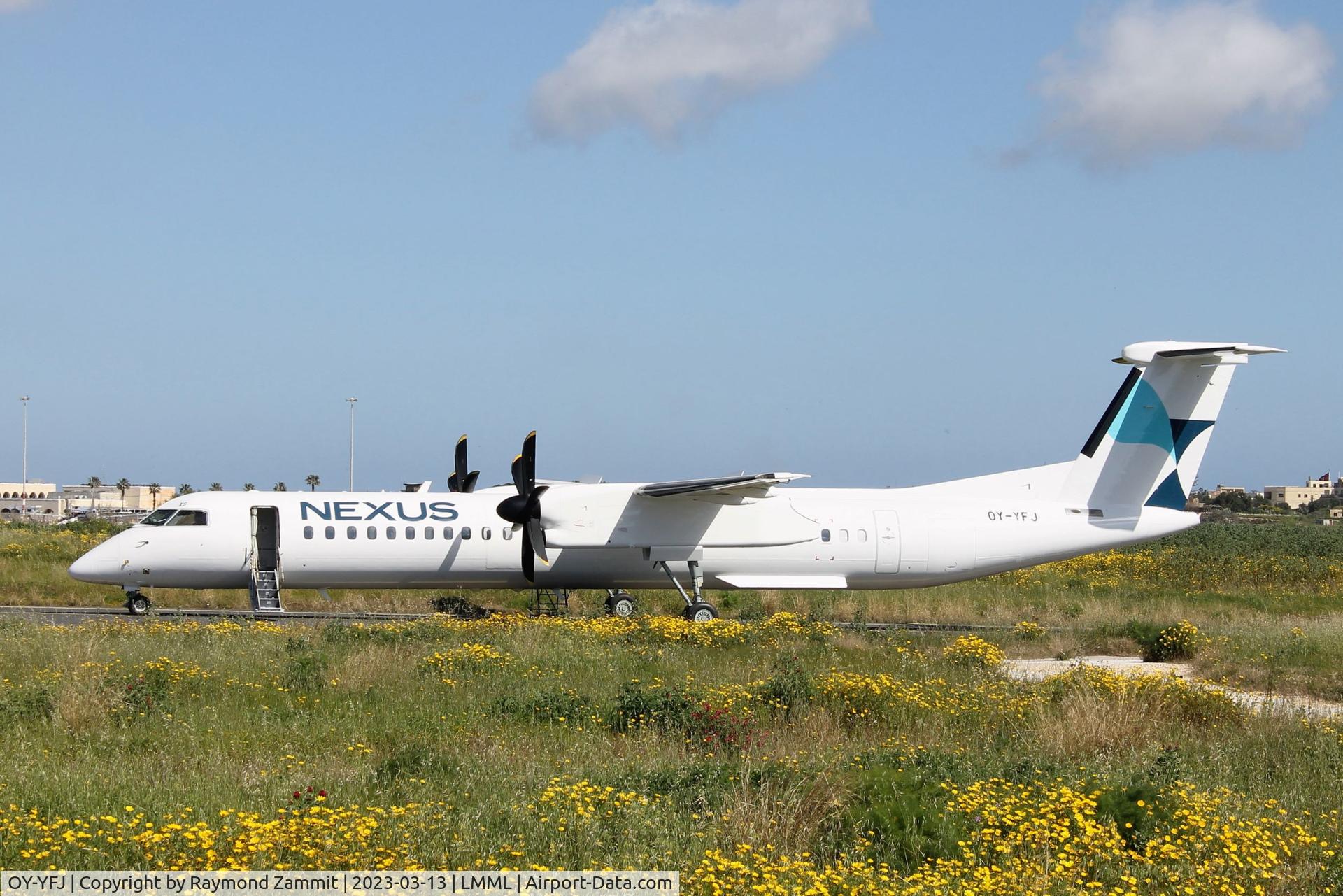 OY-YFJ, Bombardier DHC-8-400 Dash 8 C/N 4324, Bombardier OY-YFJ Nexus Aviation