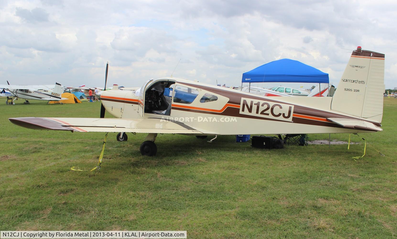 N12CJ, 1969 SIAI-Marchetti S.205/22R C/N 4-184, S.205 zx