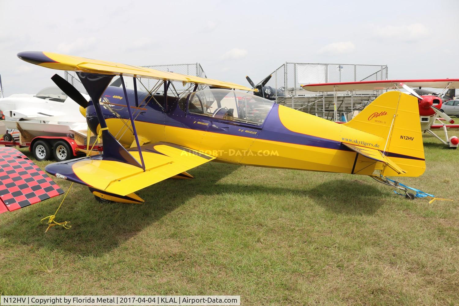 N12HV, 2002 Pitts Model 12 C/N 109, Pitts 12 zx