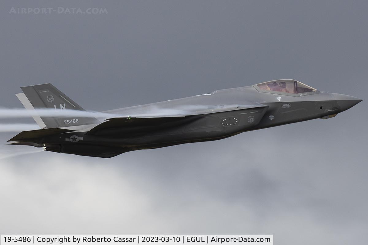 19-5486, Lockheed Martin F-35A Lightning II C/N AF-314, Lakenheath