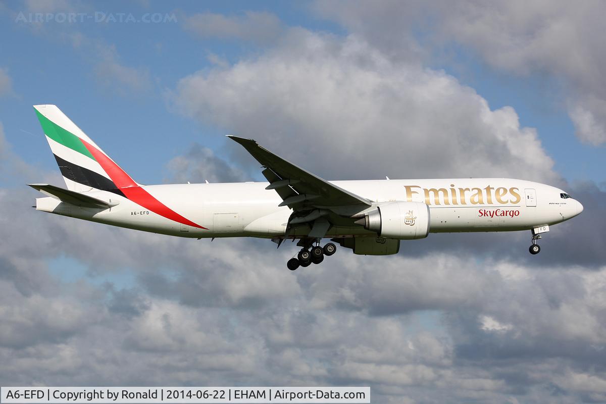 A6-EFD, 2009 Boeing 777-F1H C/N 35606, at spl
