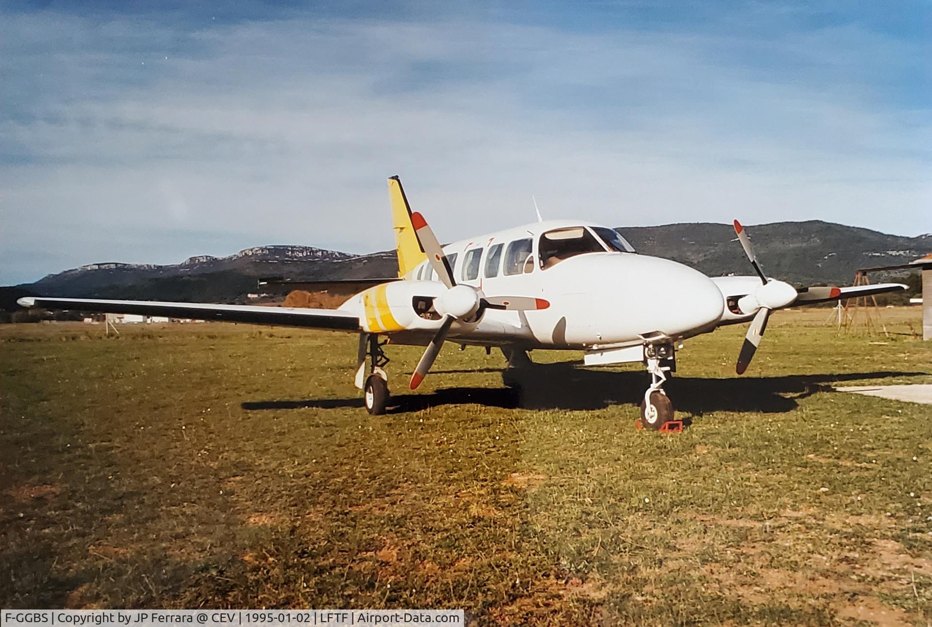 F-GGBS, 1979 Piper PA-31-350 Chieftain C/N 31-7952023, Pic taken before ferry flight