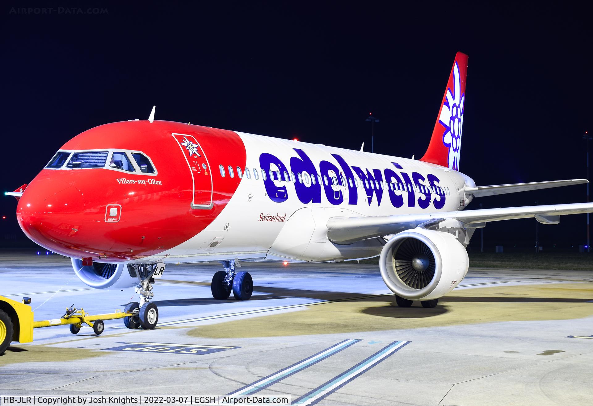 HB-JLR, 2012 Airbus A320-214 C/N 5037, On Stand Ready For Departure After Respray.
