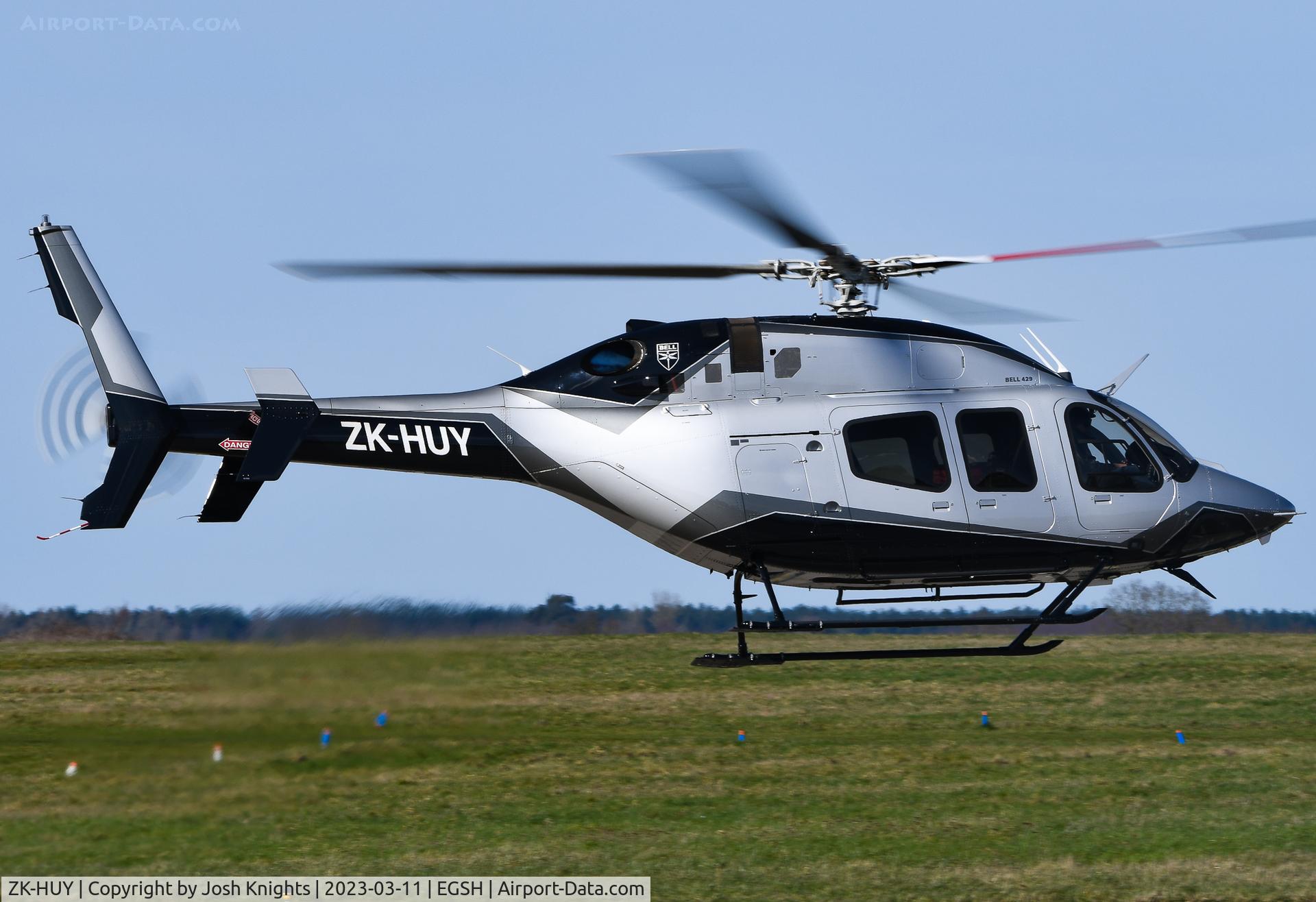 ZK-HUY, Bell 429 GlobalRanger GlobalRanger C/N 57436, Departing to Turweston After Arrival from Lelystad.