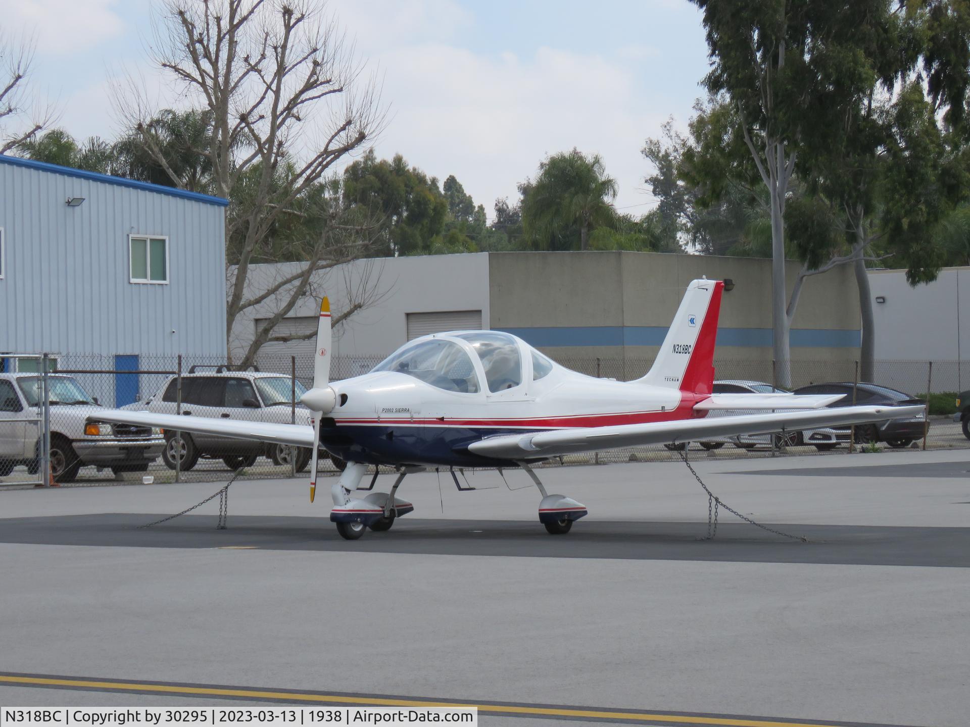 N318BC, 2005 Tecnam P-2002 Sierra C/N 125, Parked
