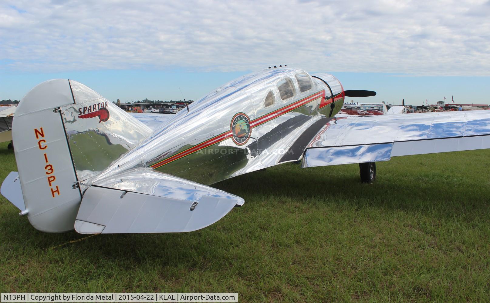 N13PH, 1938 Spartan 7W Executive C/N 13, Spartan 7W zx