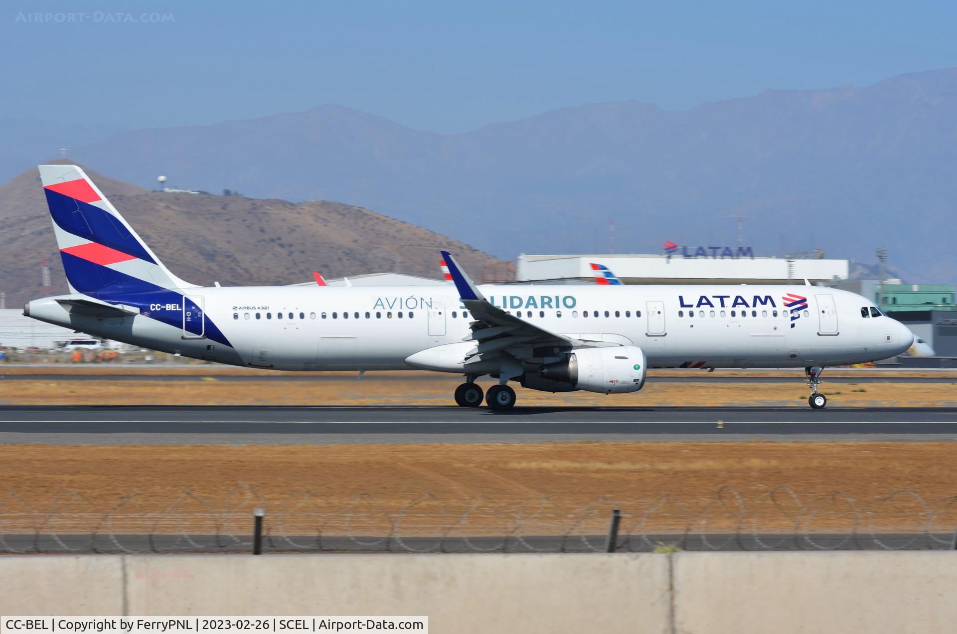 CC-BEL, 2016 Airbus A321-211 C/N 7176, Departure of Latam A321