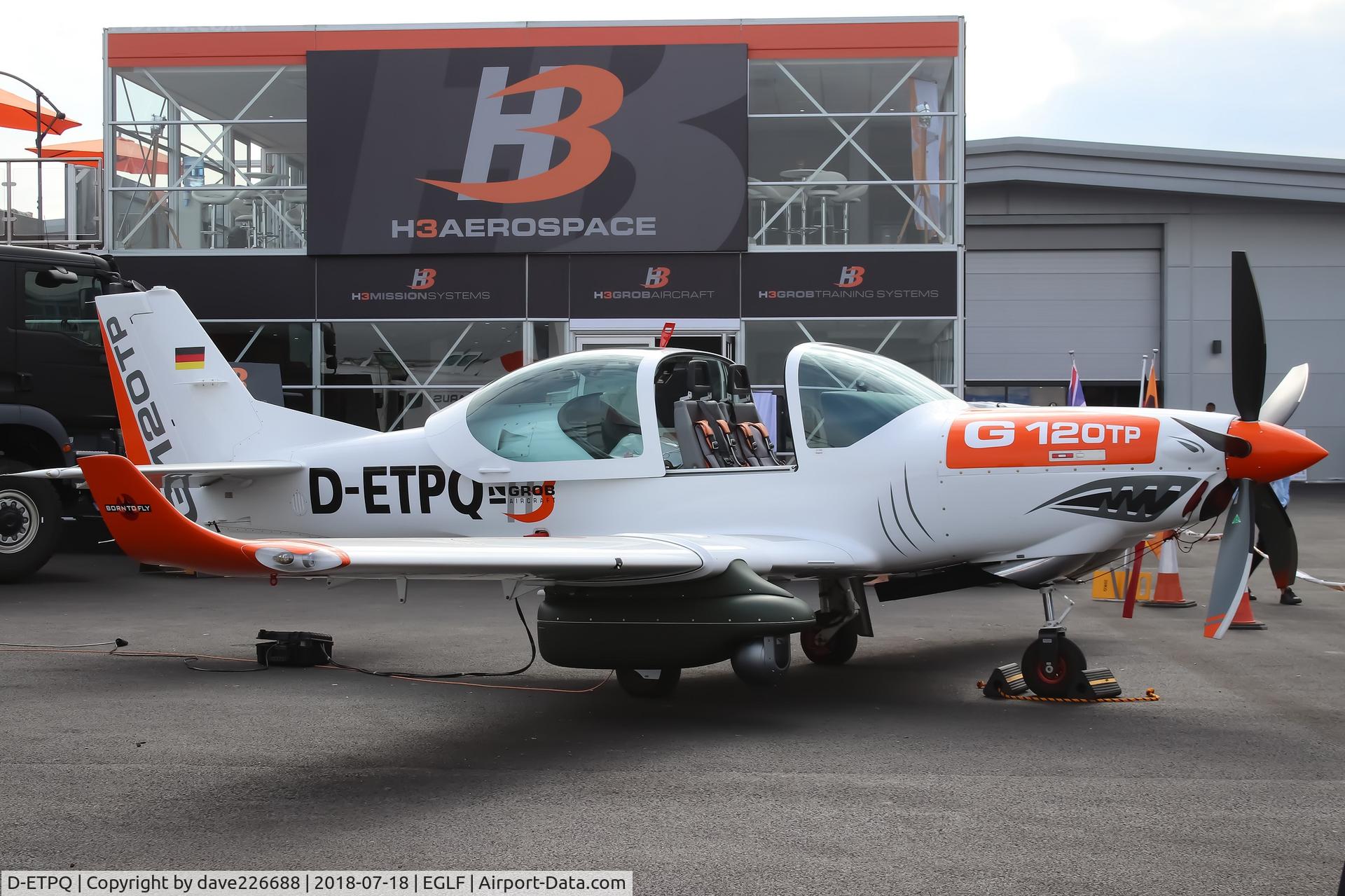 D-ETPQ, 2015 Grob G120 C/N 11039, On Display FIA18