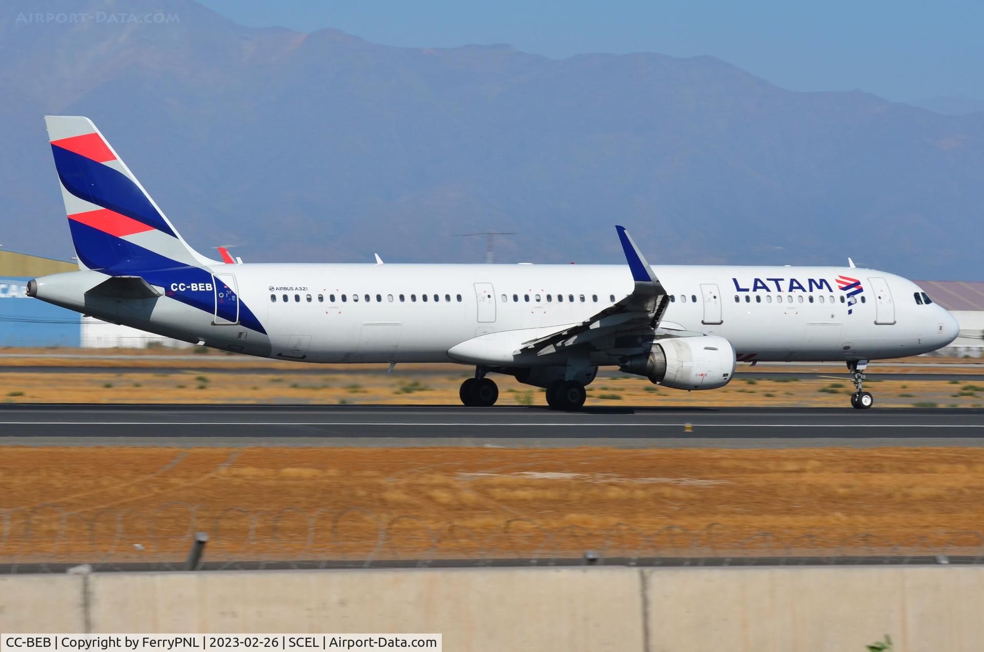 CC-BEB, 2014 Airbus A321-211 C/N 6398, Latam A321 taking-off