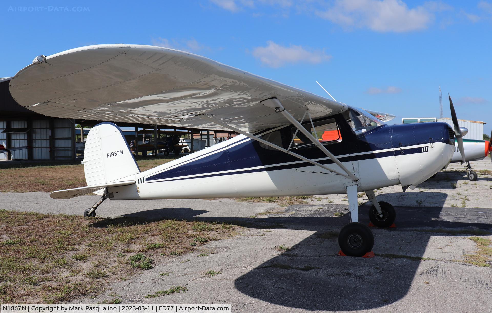 N1867N, 1946 Cessna 120 C/N 12111, Cessna 120