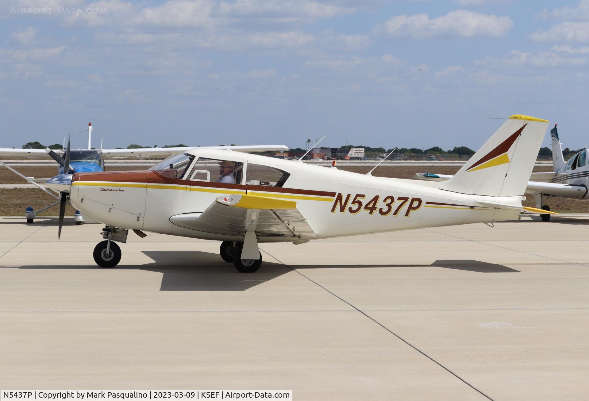 N5437P, 1958 Piper PA-24 C/N 24-263, Piper PA-24-180