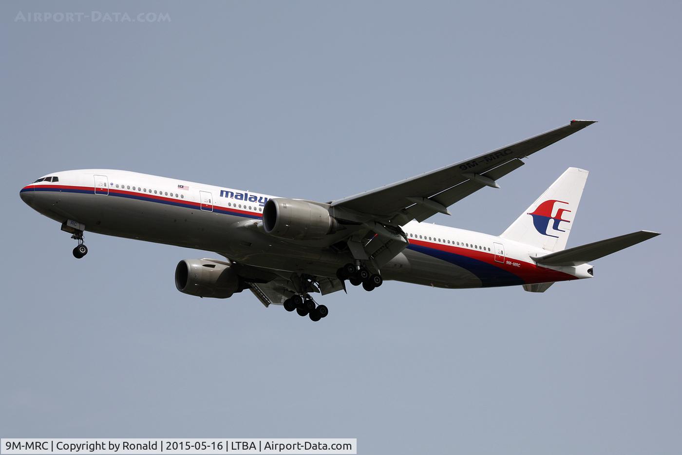 9M-MRC, 1997 Boeing 777-2H6/ER C/N 28410, at ist