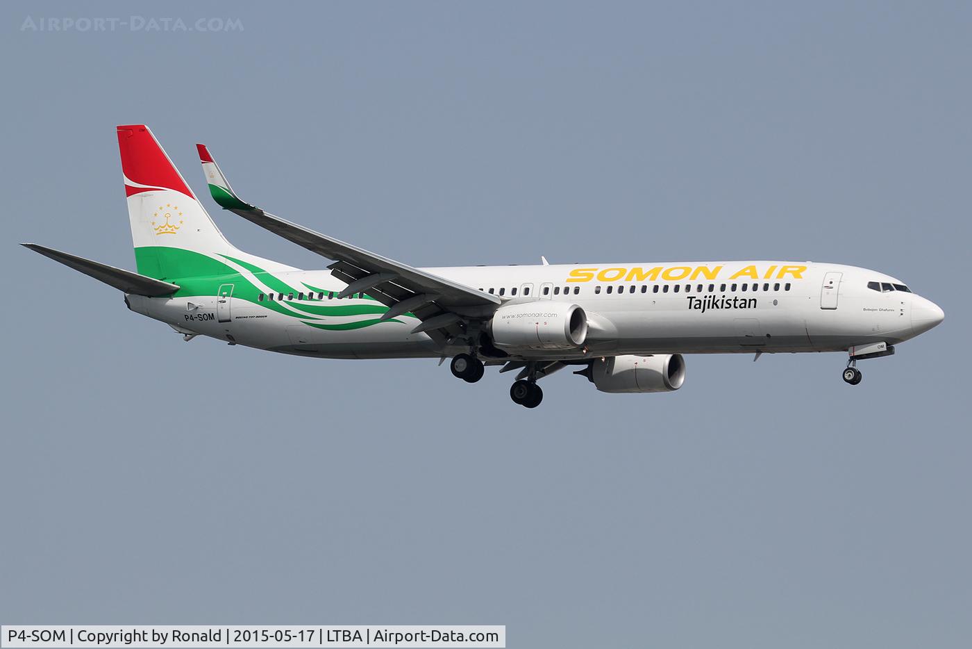 P4-SOM, 2011 Boeing 737-93Y/ER C/N 40889, at ist
