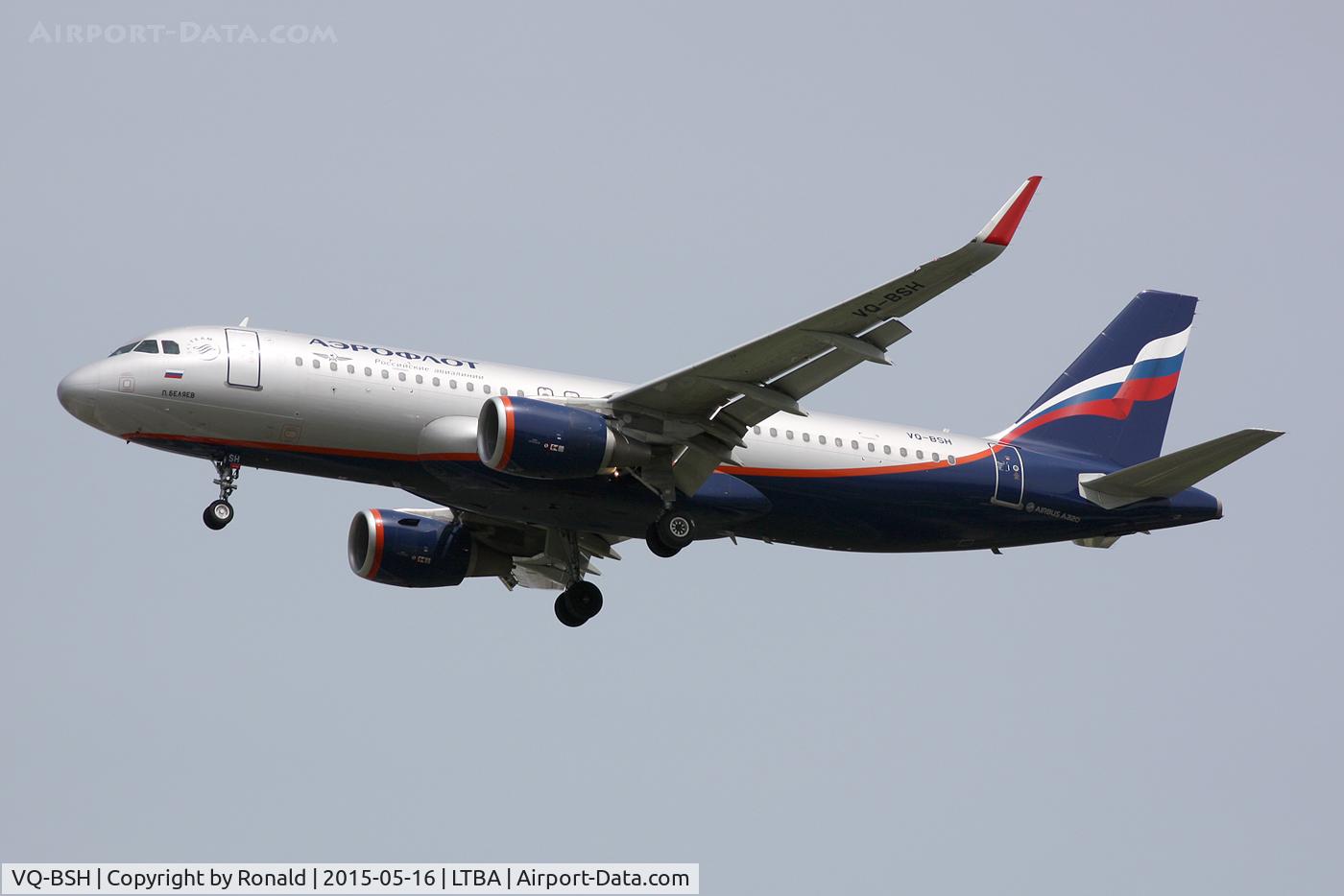 VQ-BSH, 2014 Airbus A320-214 C/N 6022, at ist