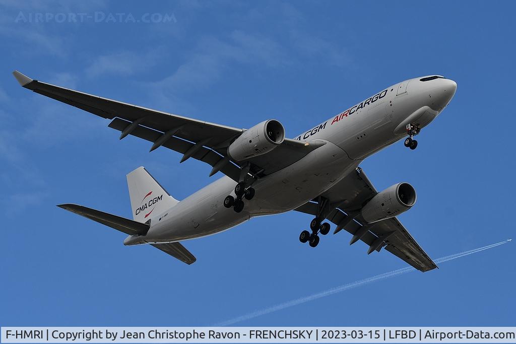 F-HMRI, 2014 Airbus A330-243F C/N 1584, CMA CGM AIR CARGO