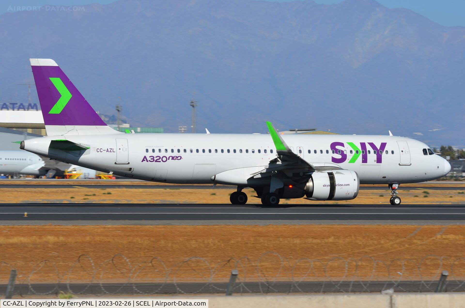 CC-AZL, 2019 Airbus A320-251N C/N 9086, Arrival of Sky A320N
