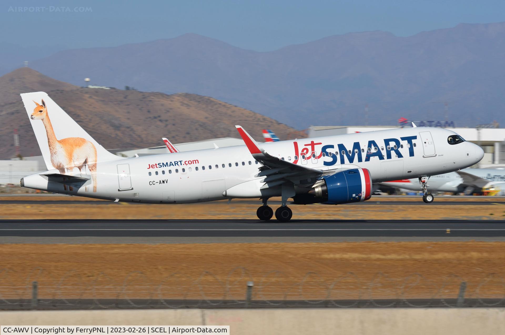 CC-AWV, 2022 Airbus A320-271N C/N 11162, JetSmart A320N  