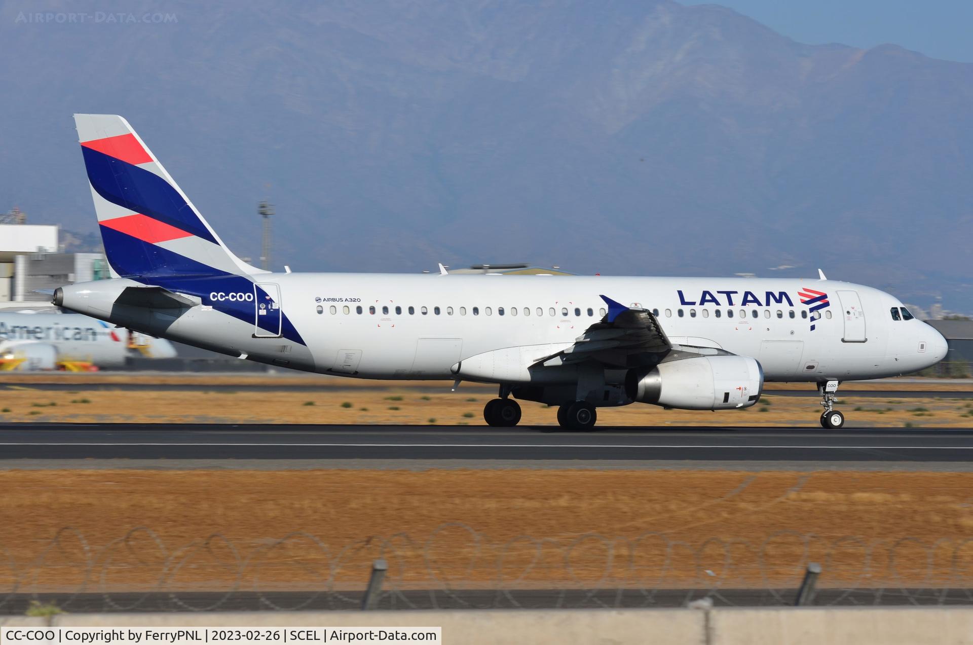 CC-COO, 2002 Airbus A320-233 C/N 1854, Departure of Latam A320