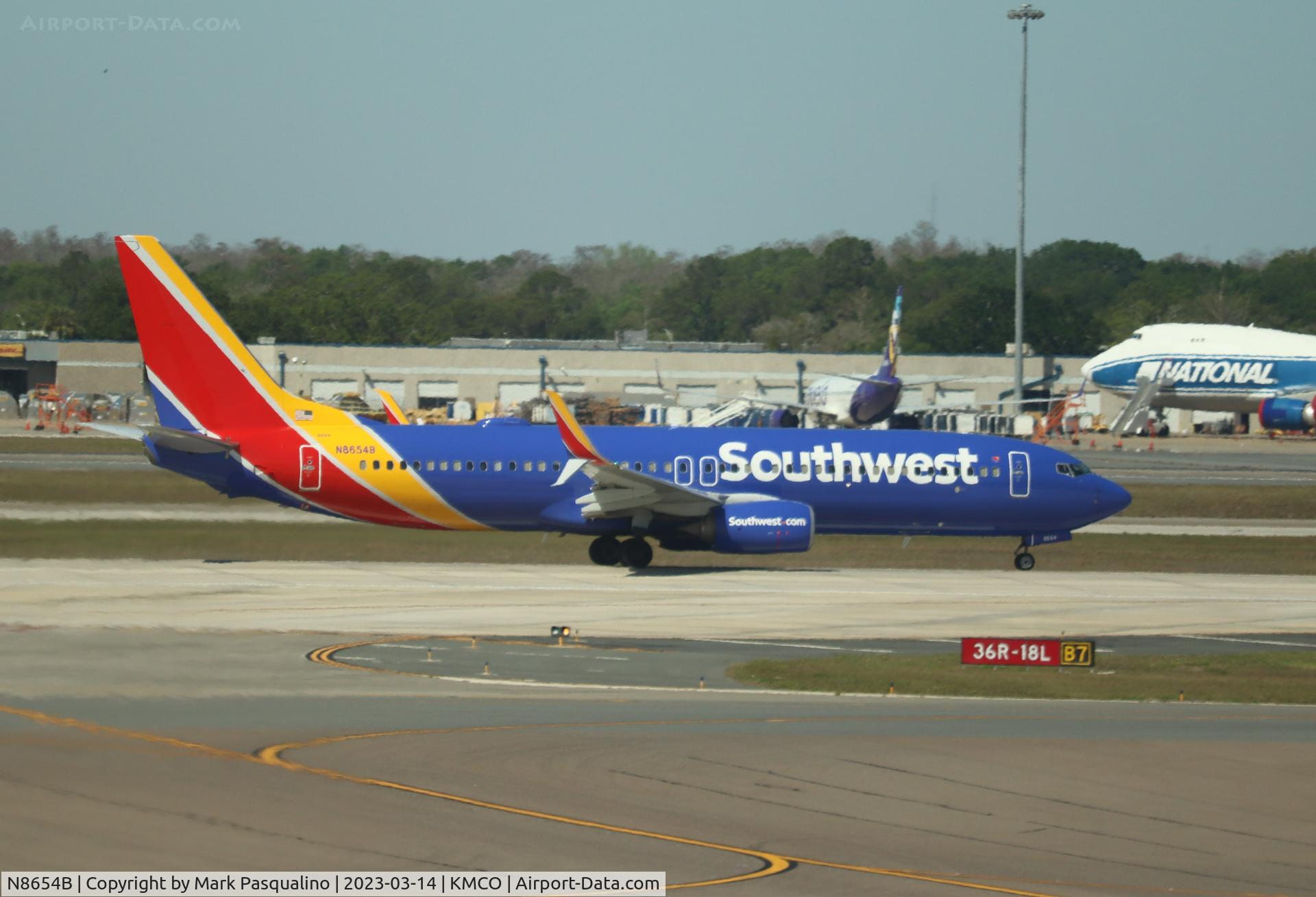 N8654B, 2014 Boeing 737-8H4 C/N 37045, Boeing 737-8H4