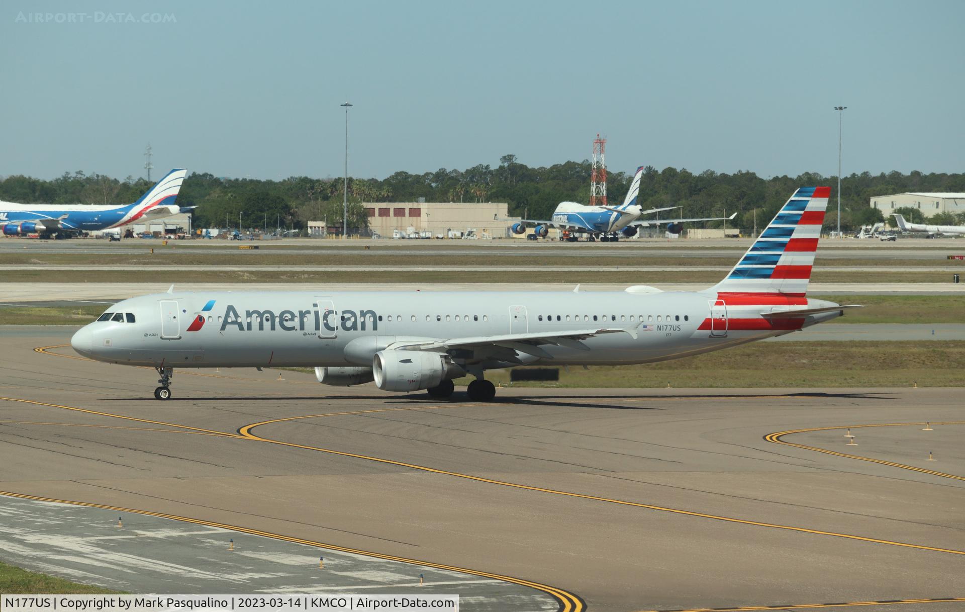 N177US, 2001 Airbus A321-211 C/N 1517, Airbus A321-211