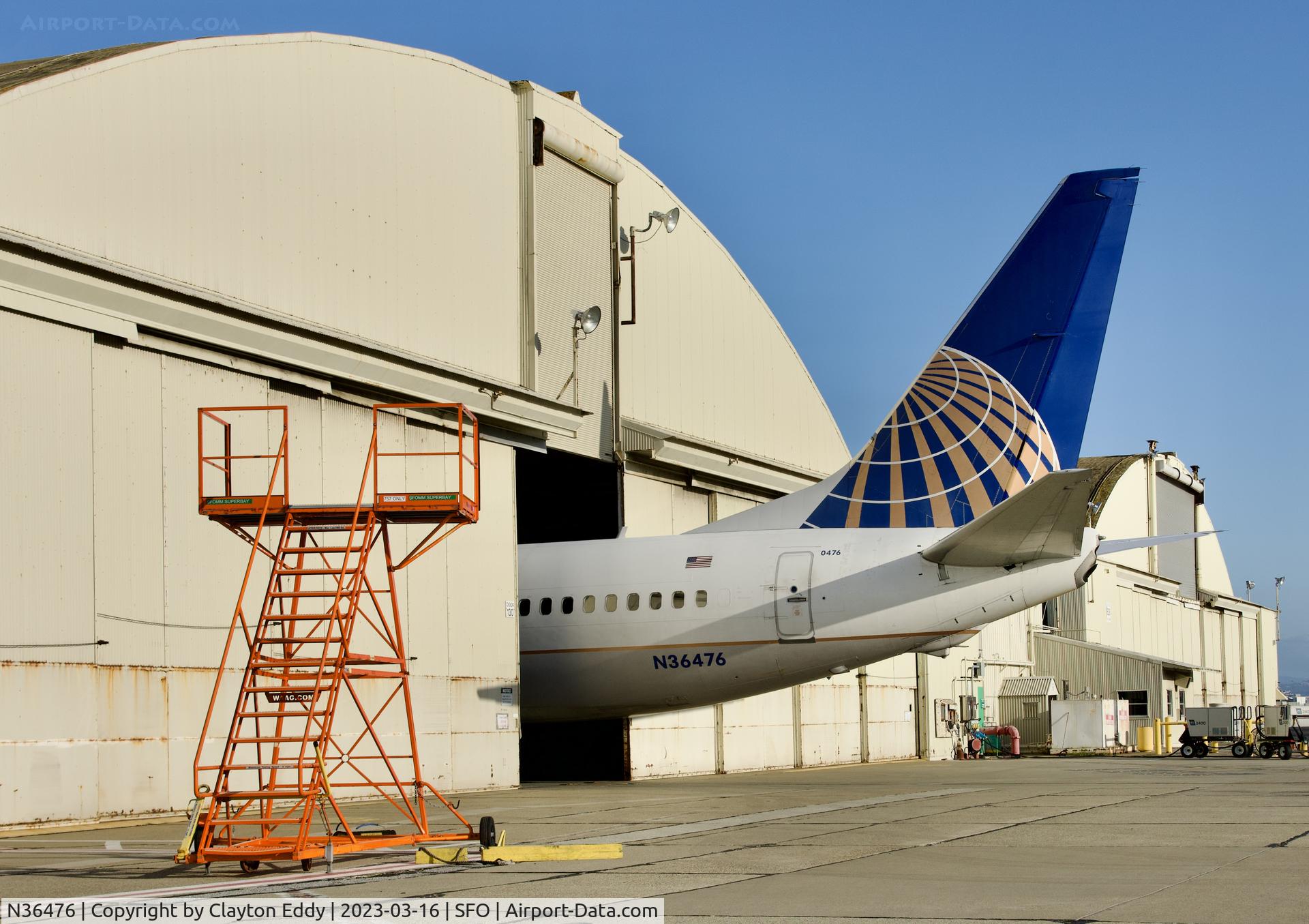 N36476, 2013 Boeing 737-924/ER C/N 38703, SFO 2023.