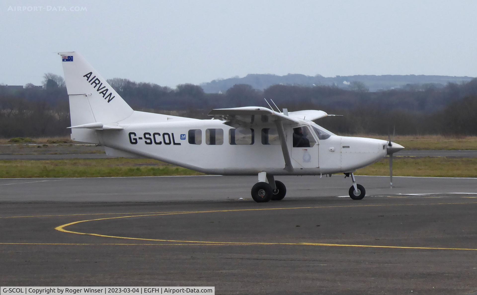 G-SCOL, 2006 Gippsland GA-8 Airvan C/N GA8-05-088, Visiting Airvan.