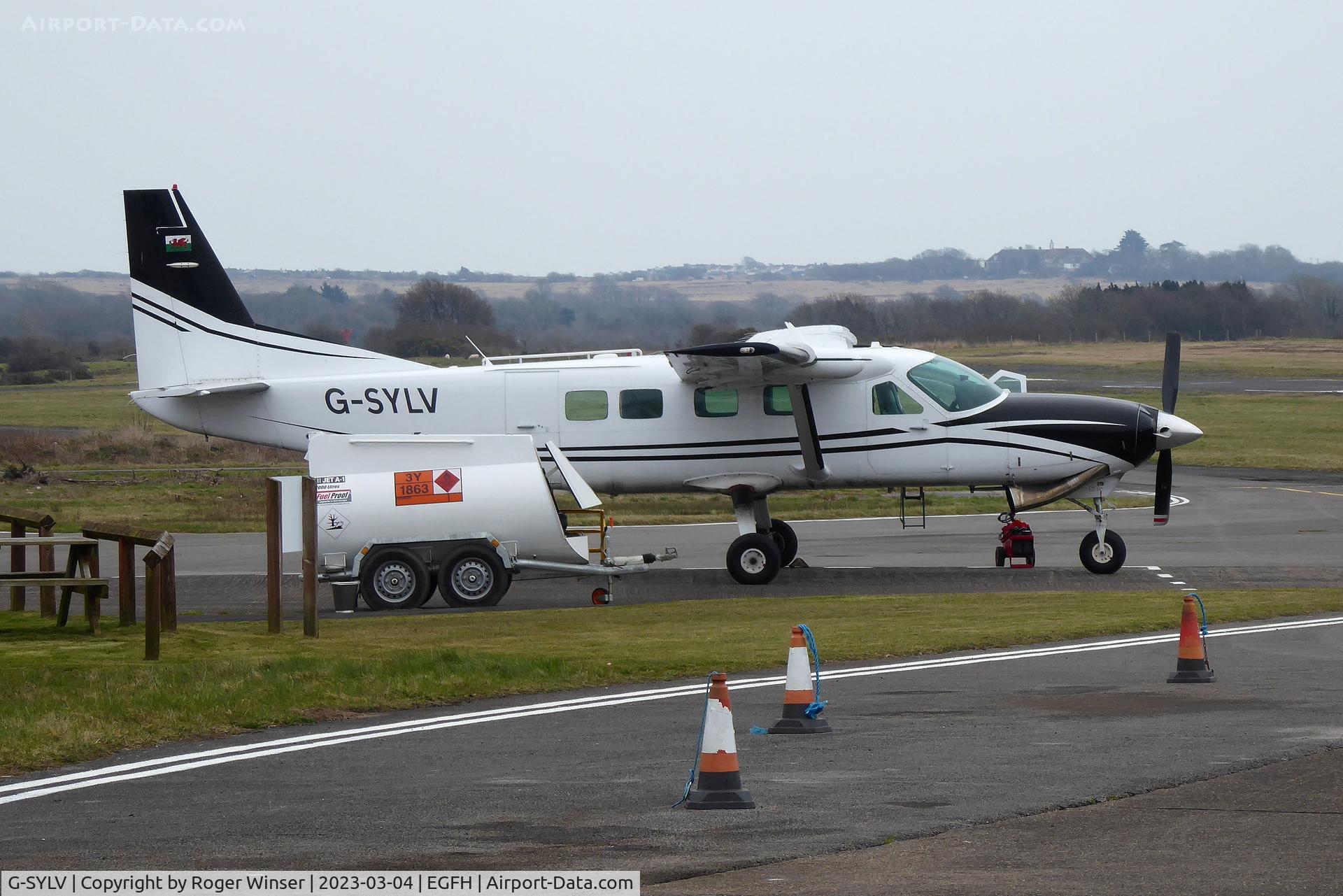 G-SYLV, 2002 Cessna 208B  Grand Caravan C/N 208B0936, Short term resident Grand Caravan aircraft operated by Go Sailing UK.