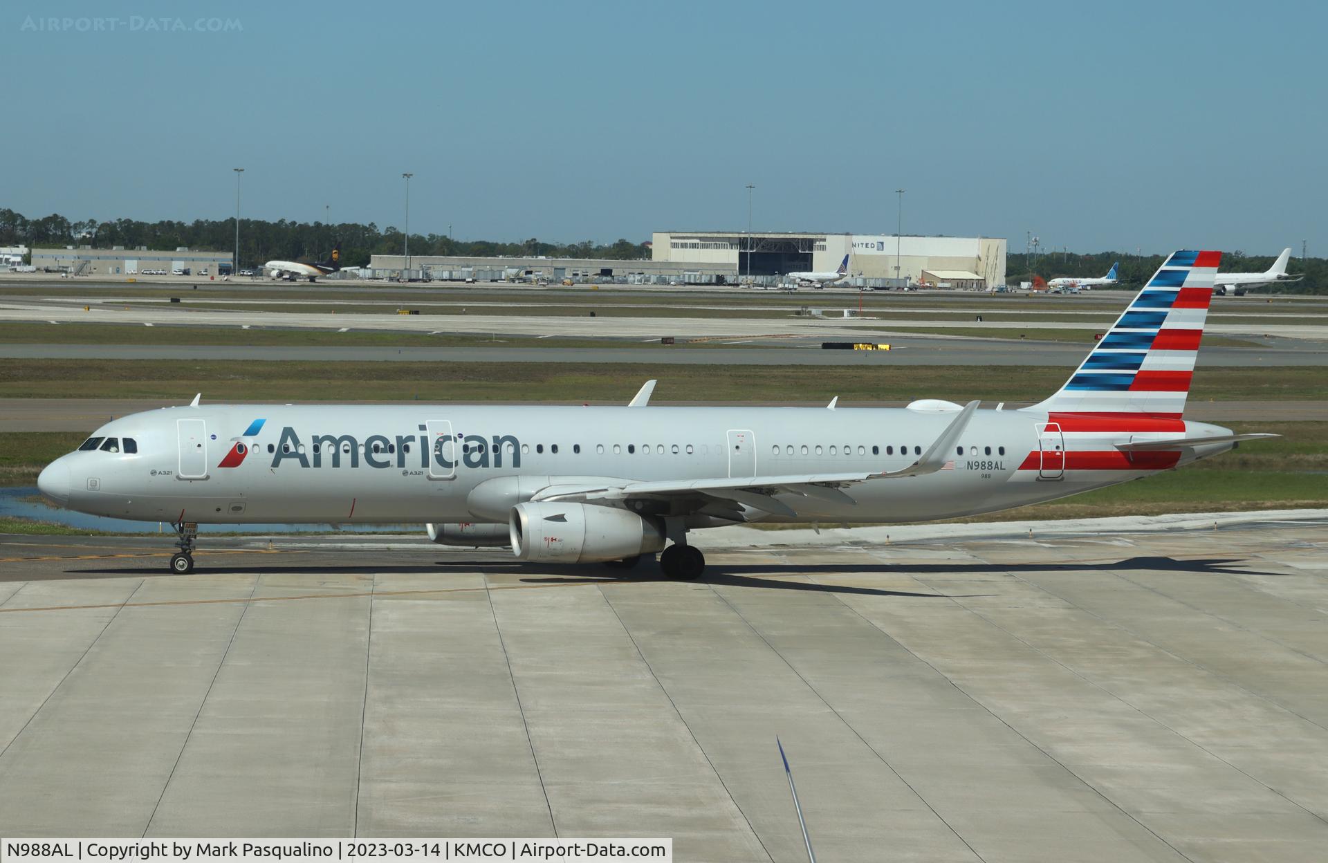 N988AL, 2016 Airbus A321-231 C/N 7154, Airbus A321-231