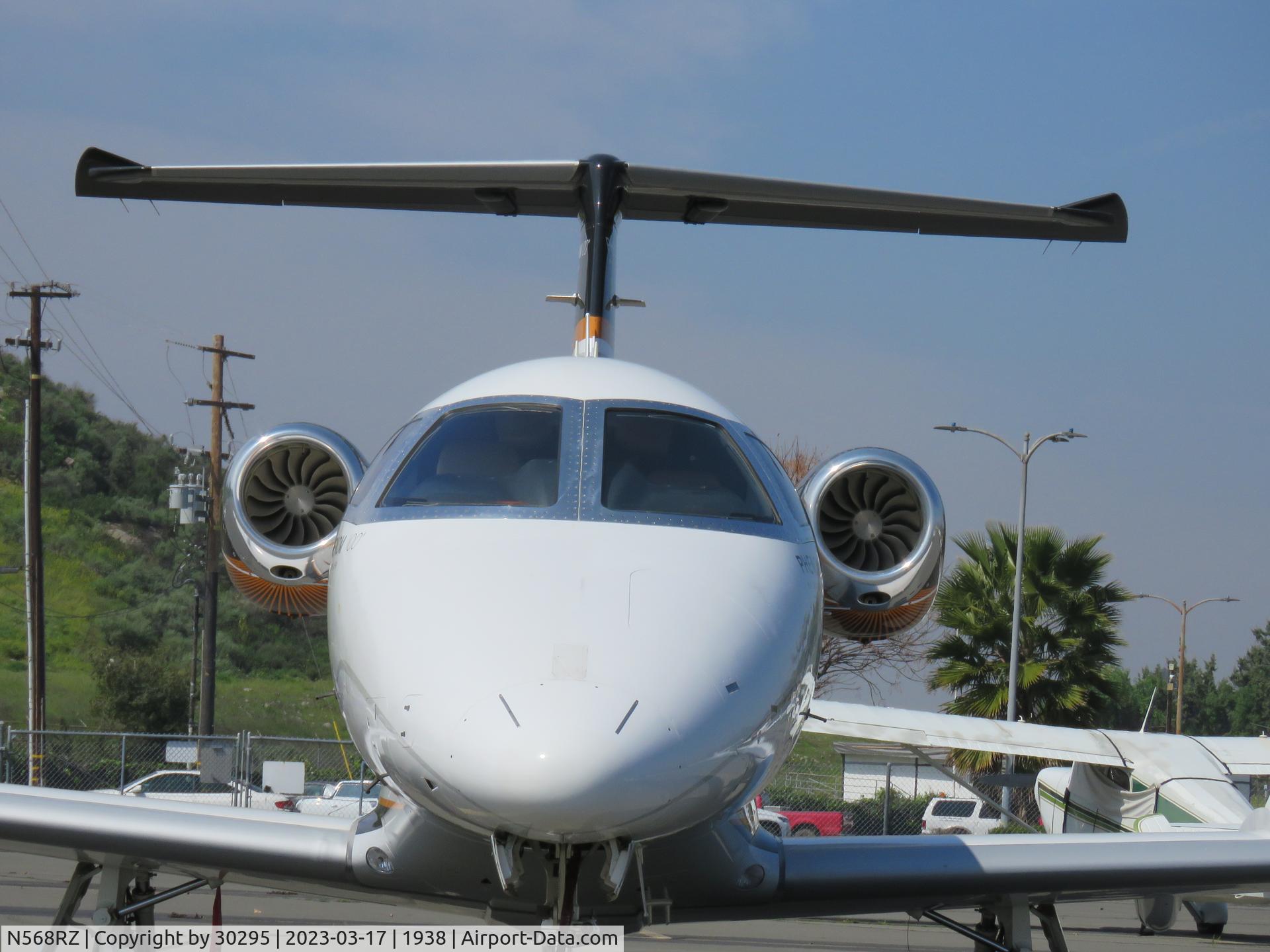 N568RZ, 2009 Embraer EMB-500 Phenom 100 C/N 50000080, Tail description of aircraft