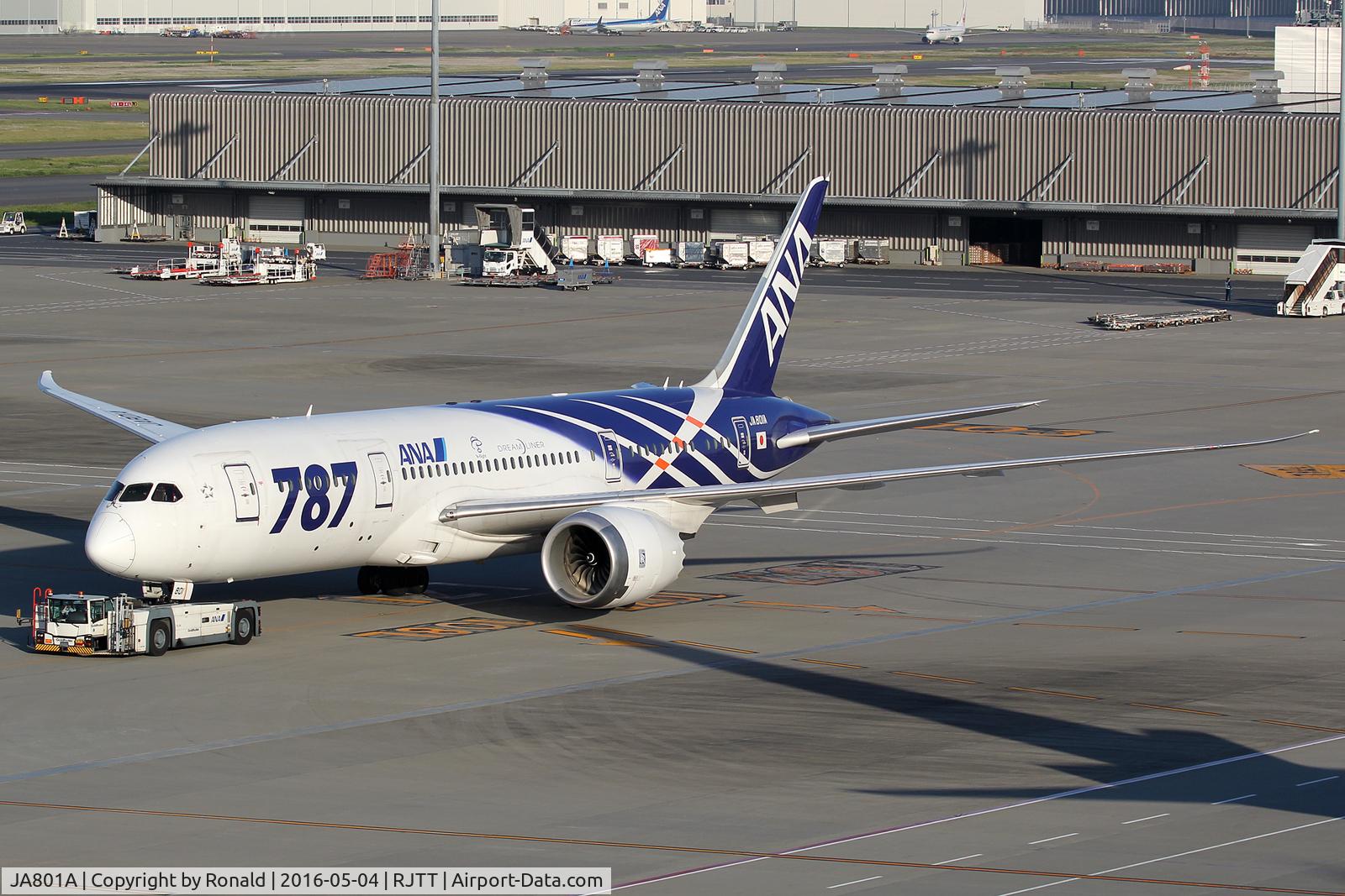 JA801A, 2011 Boeing 787-8 Dreamliner C/N 34488, at hnd