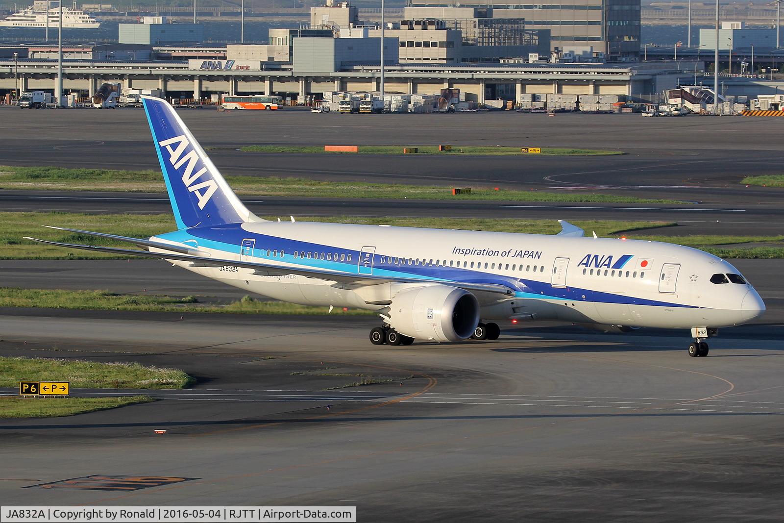 JA832A, 2014 Boeing 787-8 Dreamliner C/N 42249, at hnd